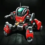 Скачать взломанную версию Robot Warrior Top-down shooter [мод: много денег] на Андроид