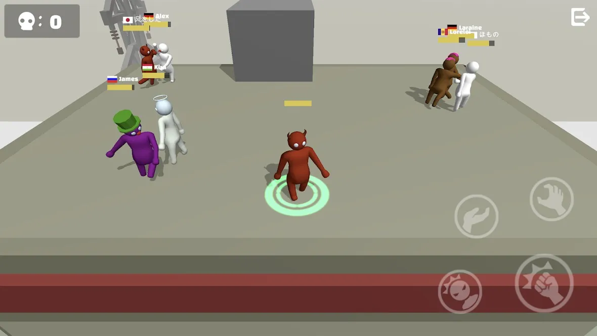 Noodleman.io 2 - Fight Party [мод: много денег] Screenshot 2
