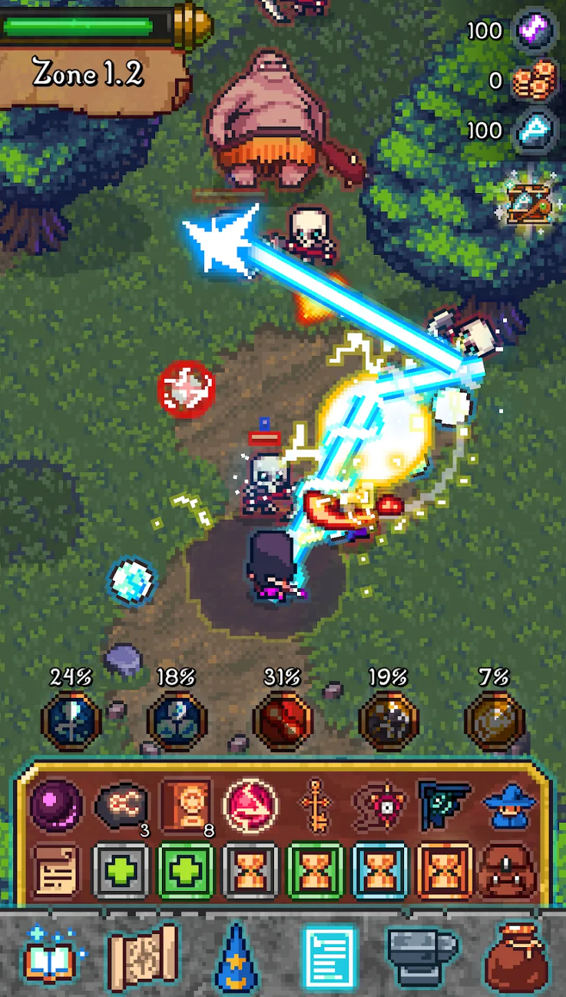 Tap Wizard v3.1.10 APK Мод (Много бриллиантов) Screenshot 1 Tap Wizard v3.1.10 APK Мод (Много бриллиантов) Screenshot 1