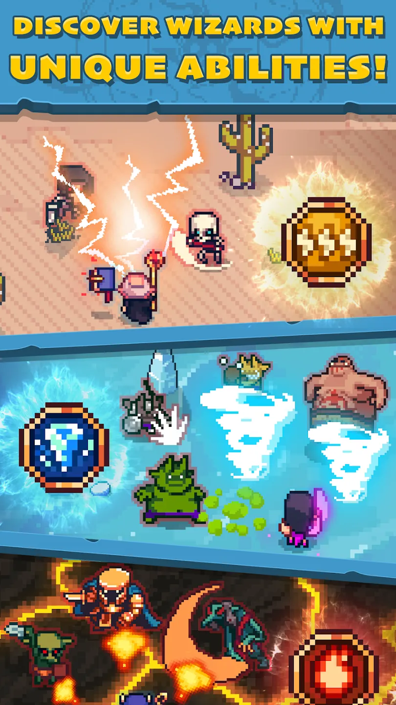 Tap Wizard v3.1.10 APK Мод (Много бриллиантов) Screenshot 2 Tap Wizard v3.1.10 APK Мод (Много бриллиантов) Screenshot 2