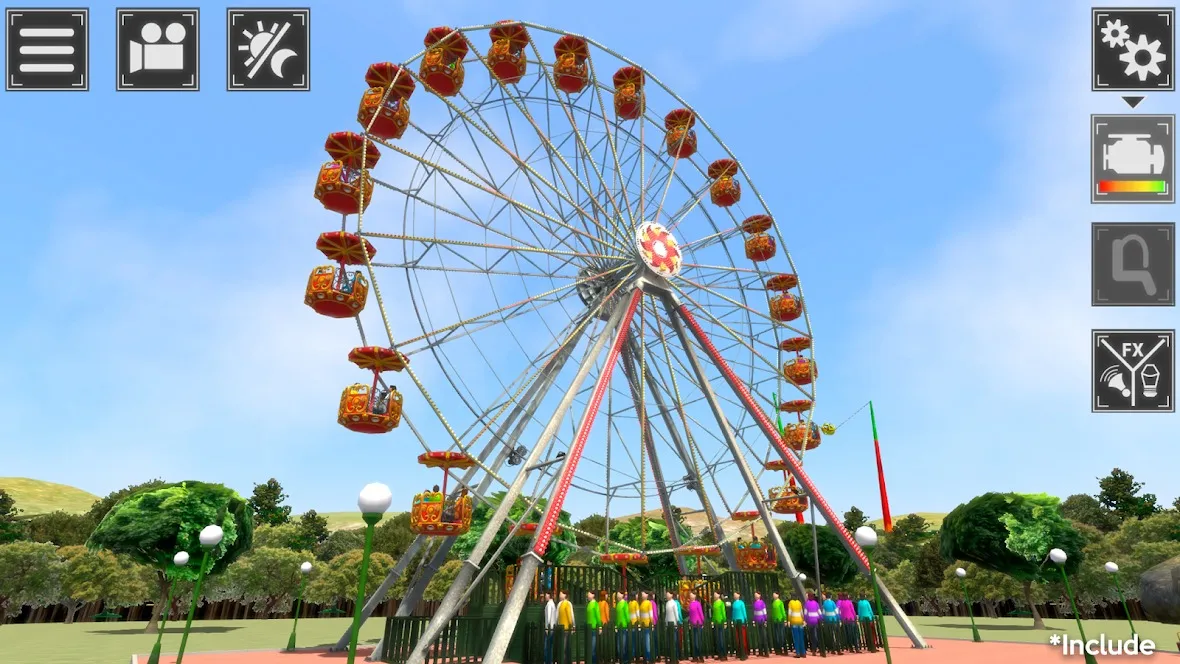 Theme Park Simulator [мод: бесплатные покупки] Screenshot 1
