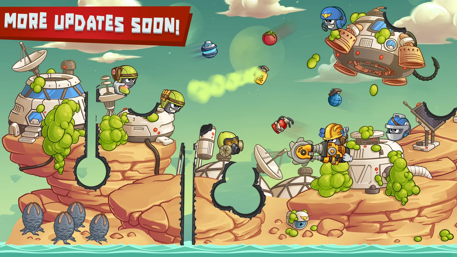 Warlings 2: Total Armageddon v4.2.1 APK Мод (Много денег) Screenshot 4 Warlings 2: Total Armageddon v4.2.1 APK Мод (Много денег) Screenshot 4