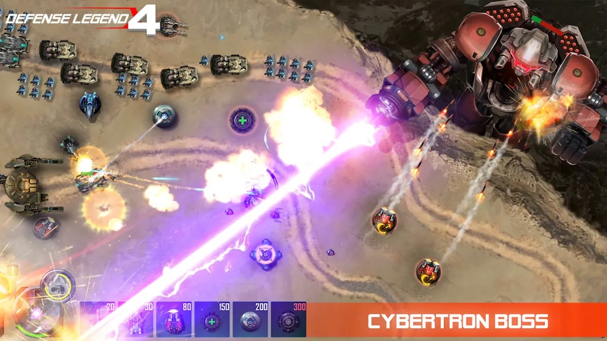 Defense Legend 4: Sci-Fi TD [мод: меню] Screenshot 5