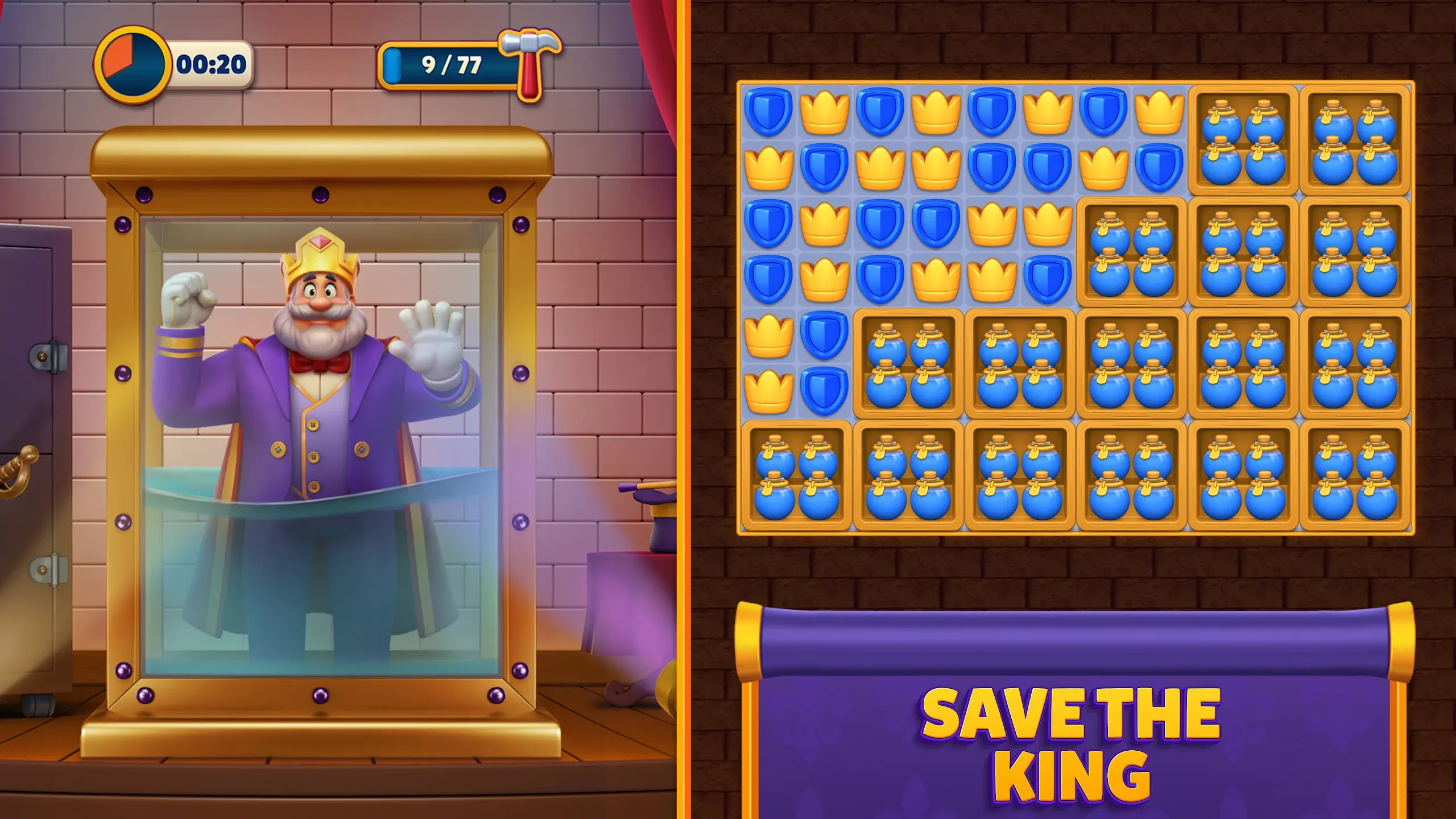Royal Match v36263 APK Мод (Много жизней) Screenshot 1 Royal Match v36263 APK Мод (Много жизней) Screenshot 1