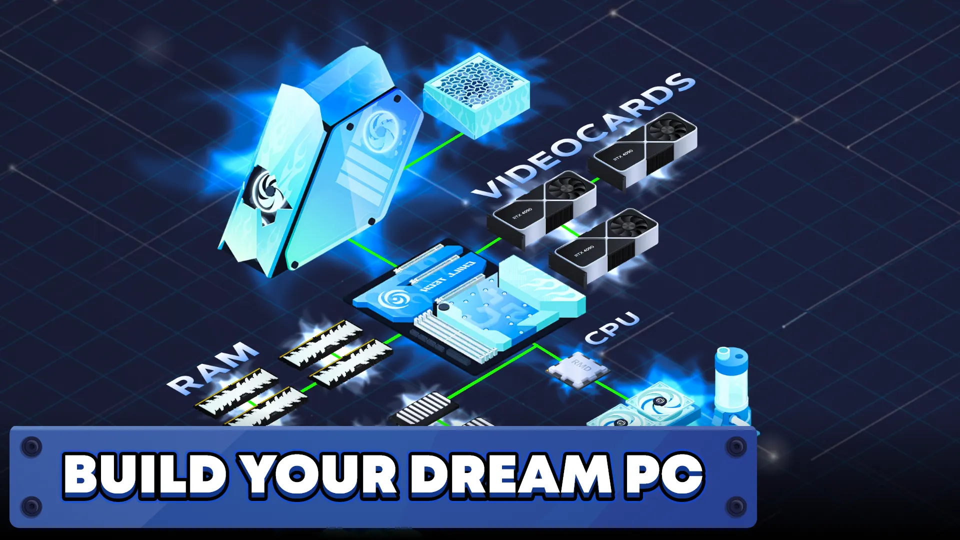 PC Creator 2 v5.0.5 APK Мод (Меню, Много денег, Бесплатные покупки) Screenshot 1 PC Creator 2 v5.0.5 APK Мод (Меню, Много денег, Бесплатные покупки) Screenshot 1