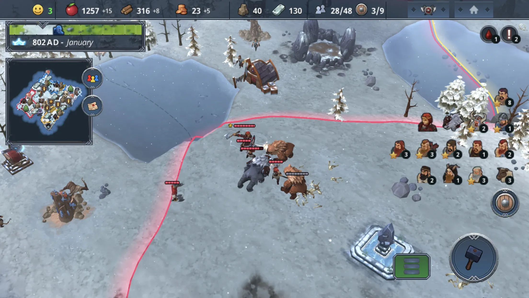 Northgard v2.2.3 APK Мод (Полная версия) Screenshot 3 Northgard v2.2.3 APK Мод (Полная версия) Screenshot 3