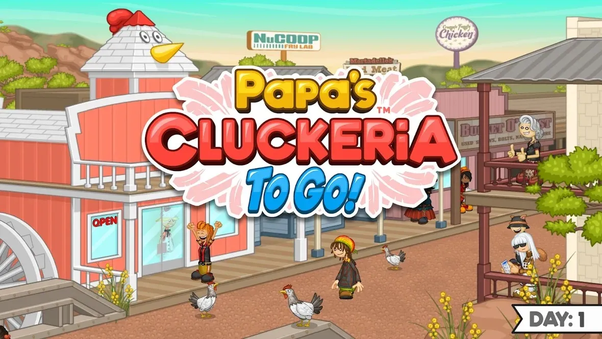 Papa's Cluckeria To Go! [мод: полная версия] Screenshot 1