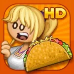 Скачать взломанную версию Papa's Taco Mia HD [мод: полная версия] на Андроид