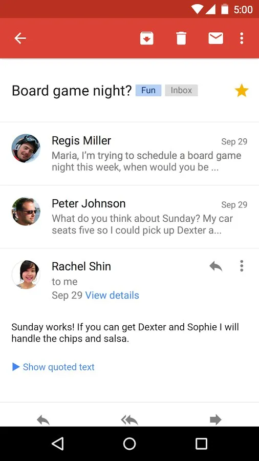 Gmail Screenshot 3