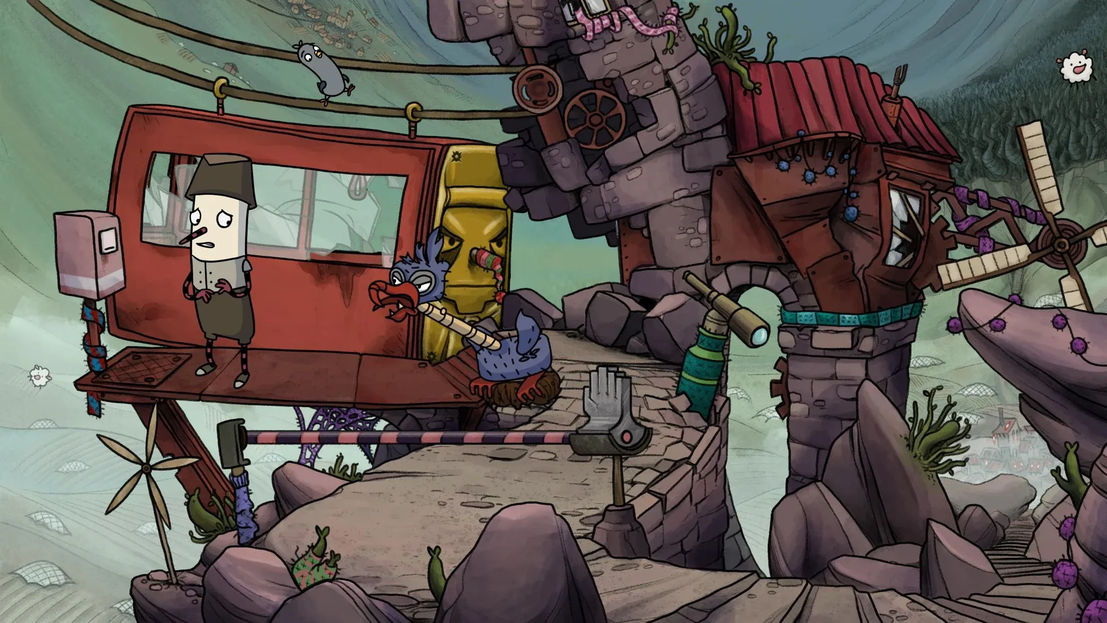 The Inner World - The Last Wind Monk v1.1.3 APK Мод (Полная версия) Screenshot 2