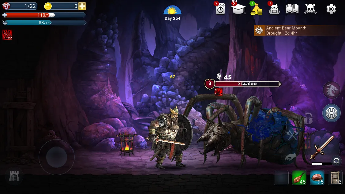 Niffelheim v1.7.78 APK Мод (Меню, Много денег, Режим бога, Premium) Screenshot 2 Niffelheim v1.7.78 APK Мод (Меню, Много денег, Режим бога, Premium) Screenshot 2