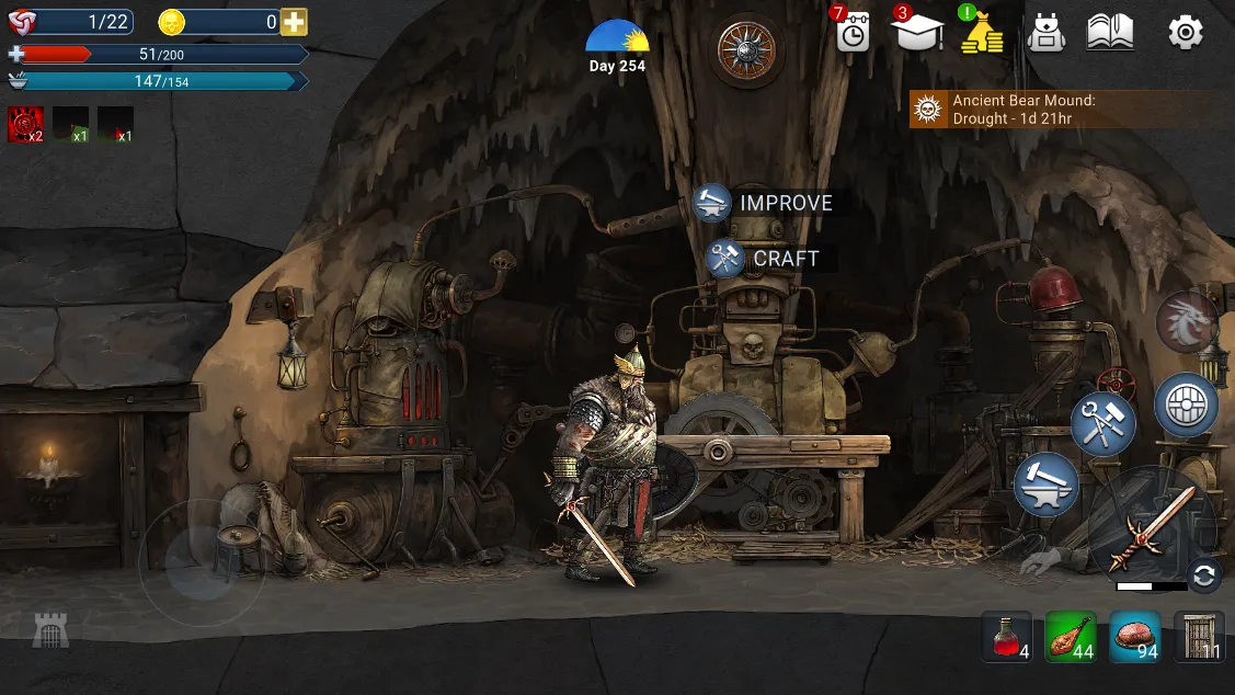 Niffelheim v1.7.78 APK Мод (Меню, Много денег, Режим бога, Premium) Screenshot 4 Niffelheim v1.7.78 APK Мод (Меню, Много денег, Режим бога, Premium) Screenshot 4