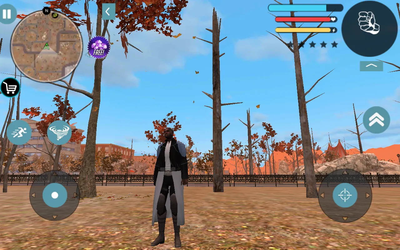 Wind Hero [мод: много денег] Screenshot 2