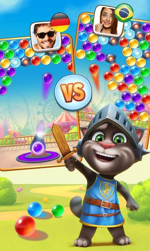 Говорящий Том: бабл-шутер v1.5.3.20 APK Мод (Много денег) Screenshot 4 Говорящий Том: бабл-шутер v1.5.3.20 APK Мод (Много денег) Screenshot 4