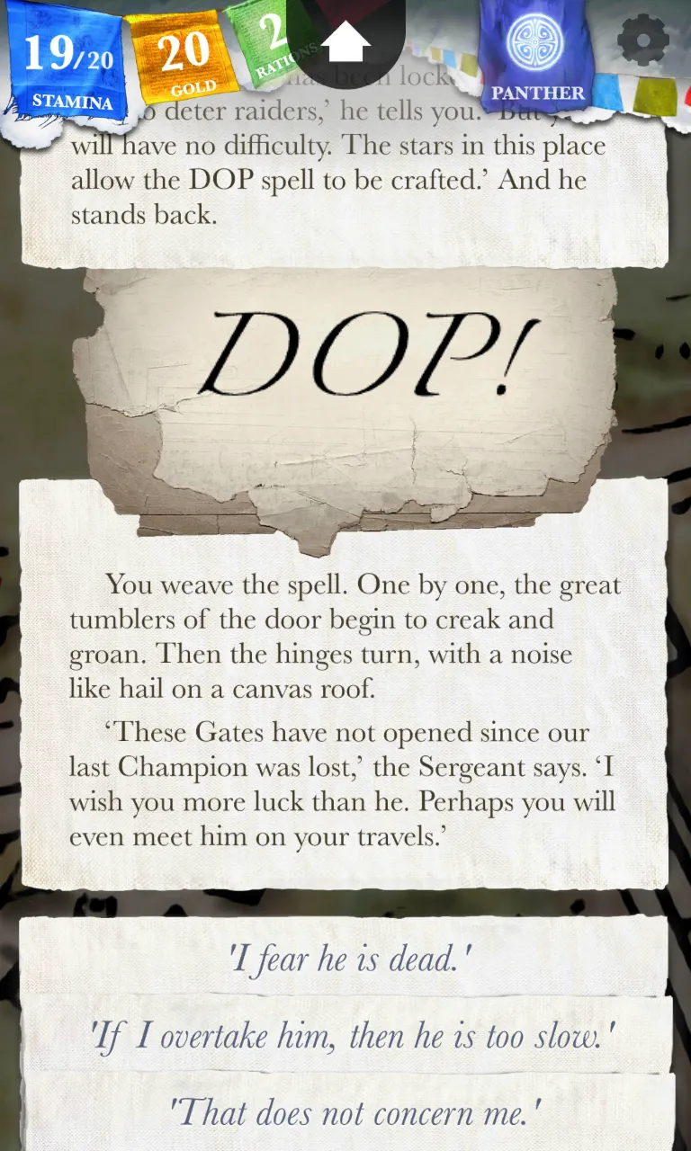Sorcery! v1.6a5 APK Мод (Полная версия) Screenshot 3
