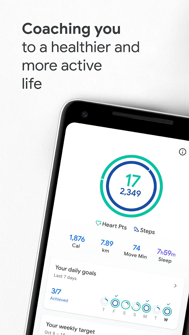 Google Fit: трекер активности Screenshot 1 Google Fit: трекер активности Screenshot 1