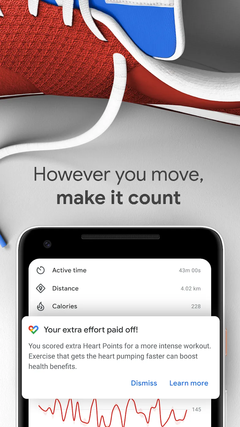 Google Fit: трекер активности Screenshot 3 Google Fit: трекер активности Screenshot 3