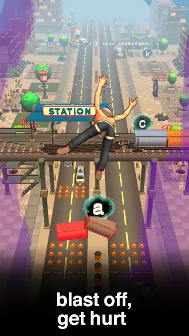 Jackass Human Slingshot [мод: бесплатные покупки] Screenshot 4