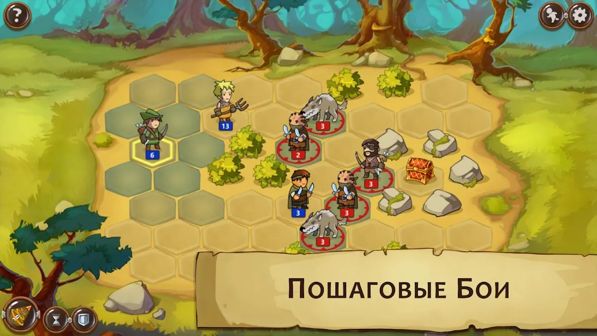 Braveland [мод: много денег] Screenshot 2