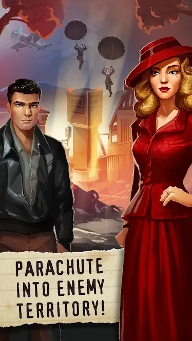 Adventure Escape: Allied Spies [мод: много звёзд] Screenshot 1