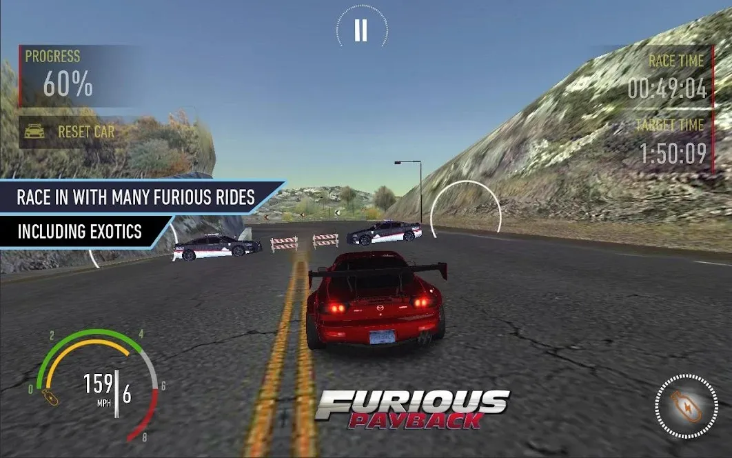 Furious Payback Racing [мод: много денег] Screenshot 2