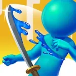 Взломанная Sword Play! Мастер Клинка 3D [мод: много денег] на Андроид