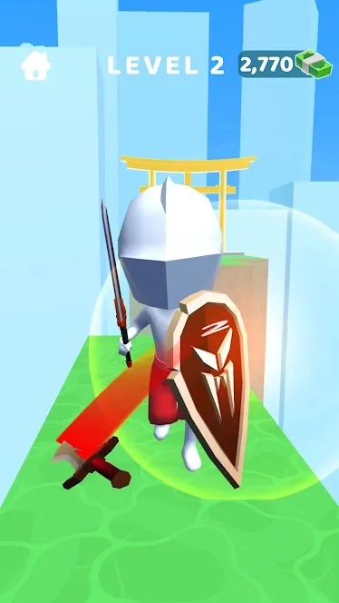 Sword Play! Мастер Клинка 3D [мод: много денег] Screenshot 5