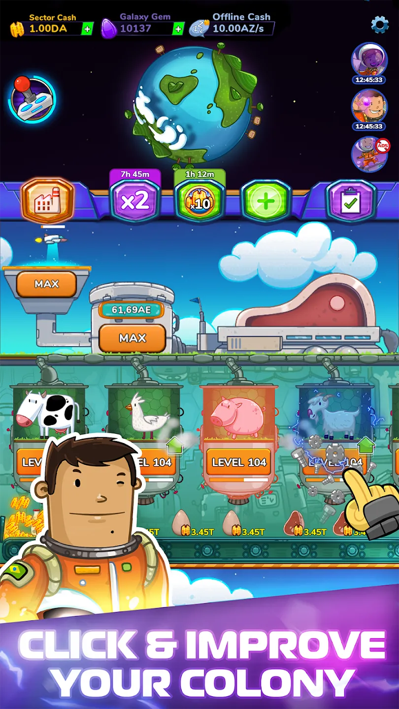 Endless Colonies: Idle Tycoon v3.49.00 APK Мод (Бесплатные улучшения) Screenshot 2 Endless Colonies: Idle Tycoon v3.49.00 APK Мод (Бесплатные улучшения) Screenshot 2