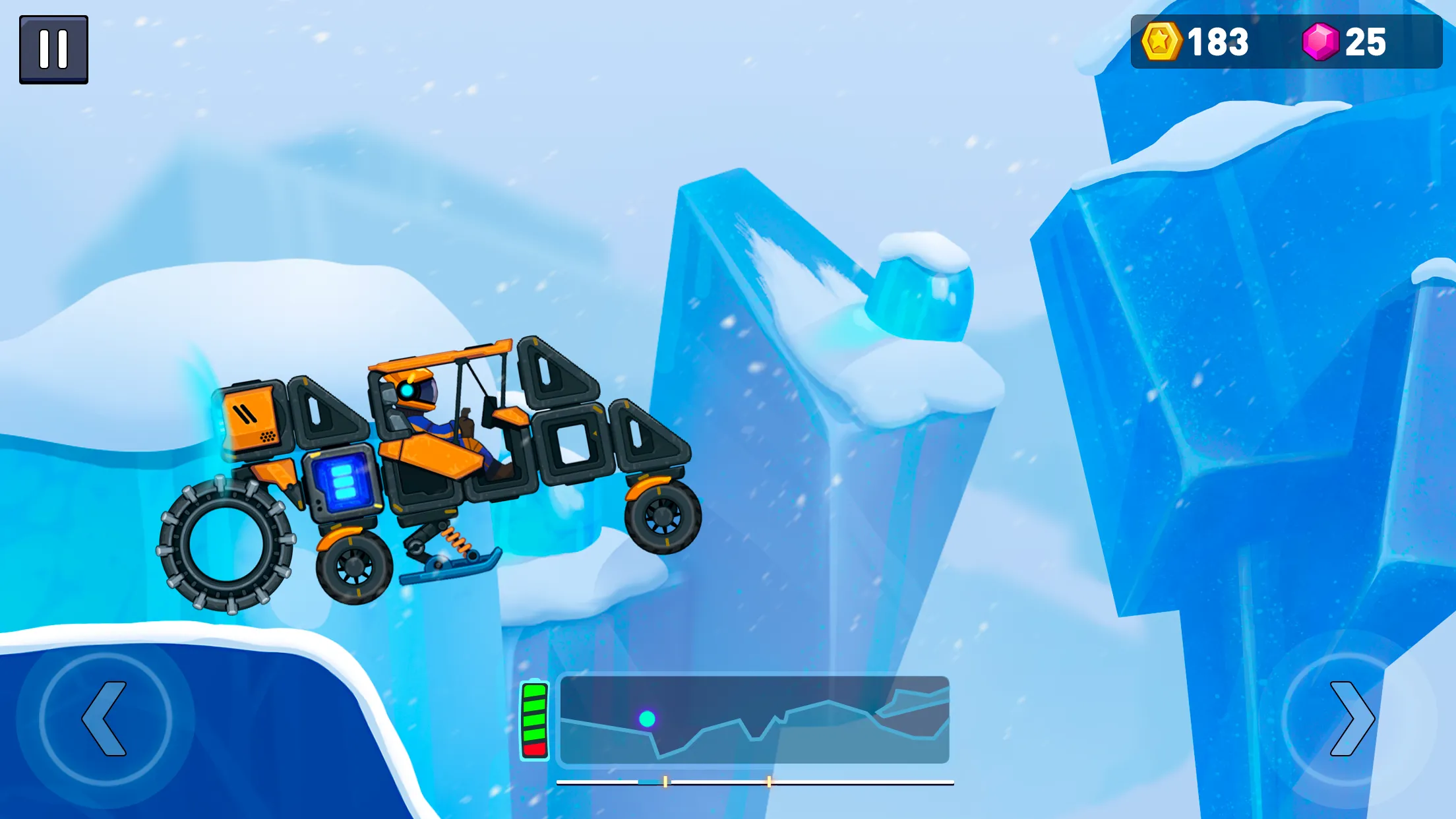 Rovercraft 2 v1.5.2 APK Мод (Много энергии) Screenshot 3 Rovercraft 2 v1.5.2 APK Мод (Много энергии) Screenshot 3