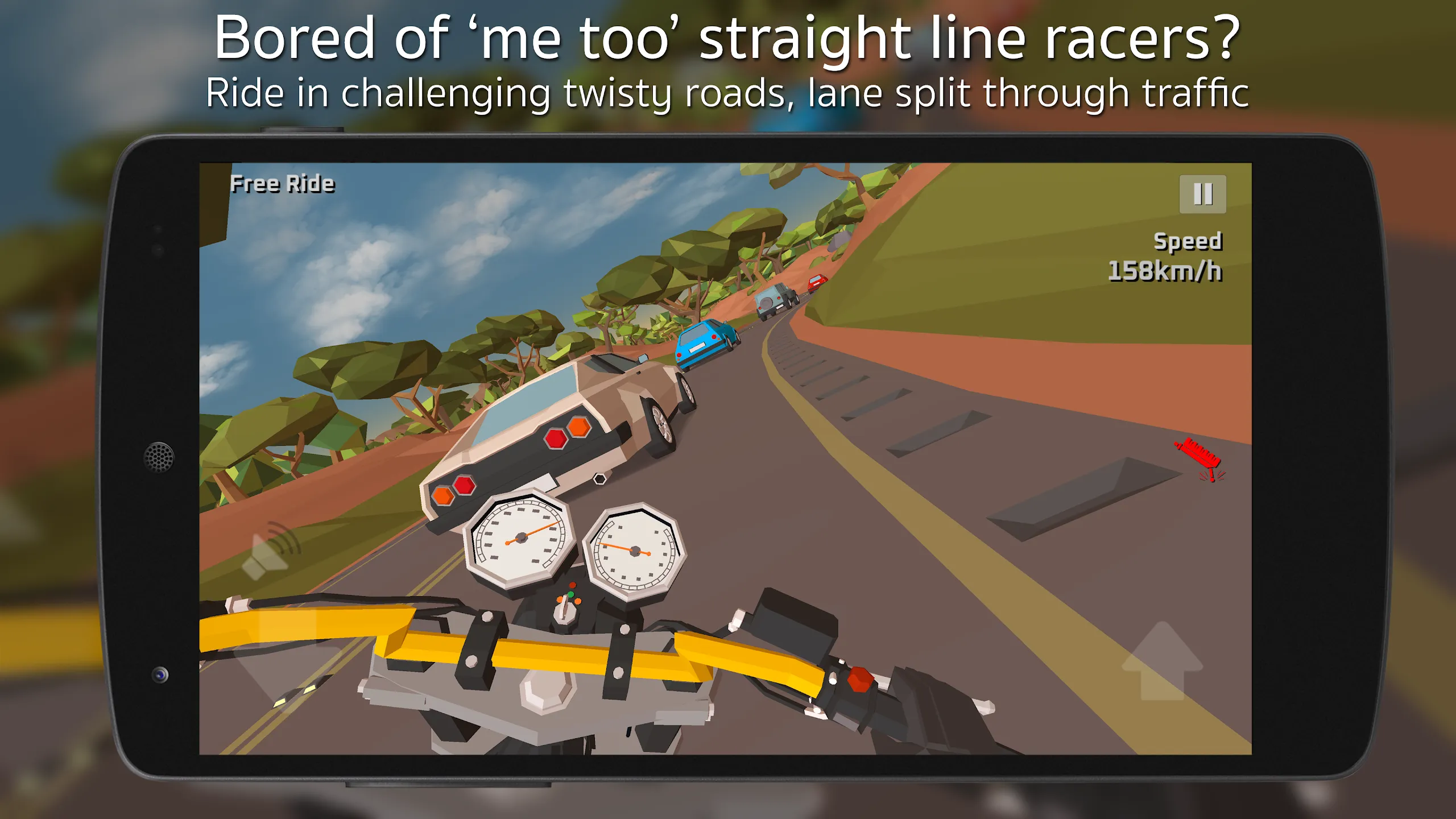 Cafe Racer v24 APK Мод (Много денег) Screenshot 1 Cafe Racer v24 APK Мод (Много денег) Screenshot 1