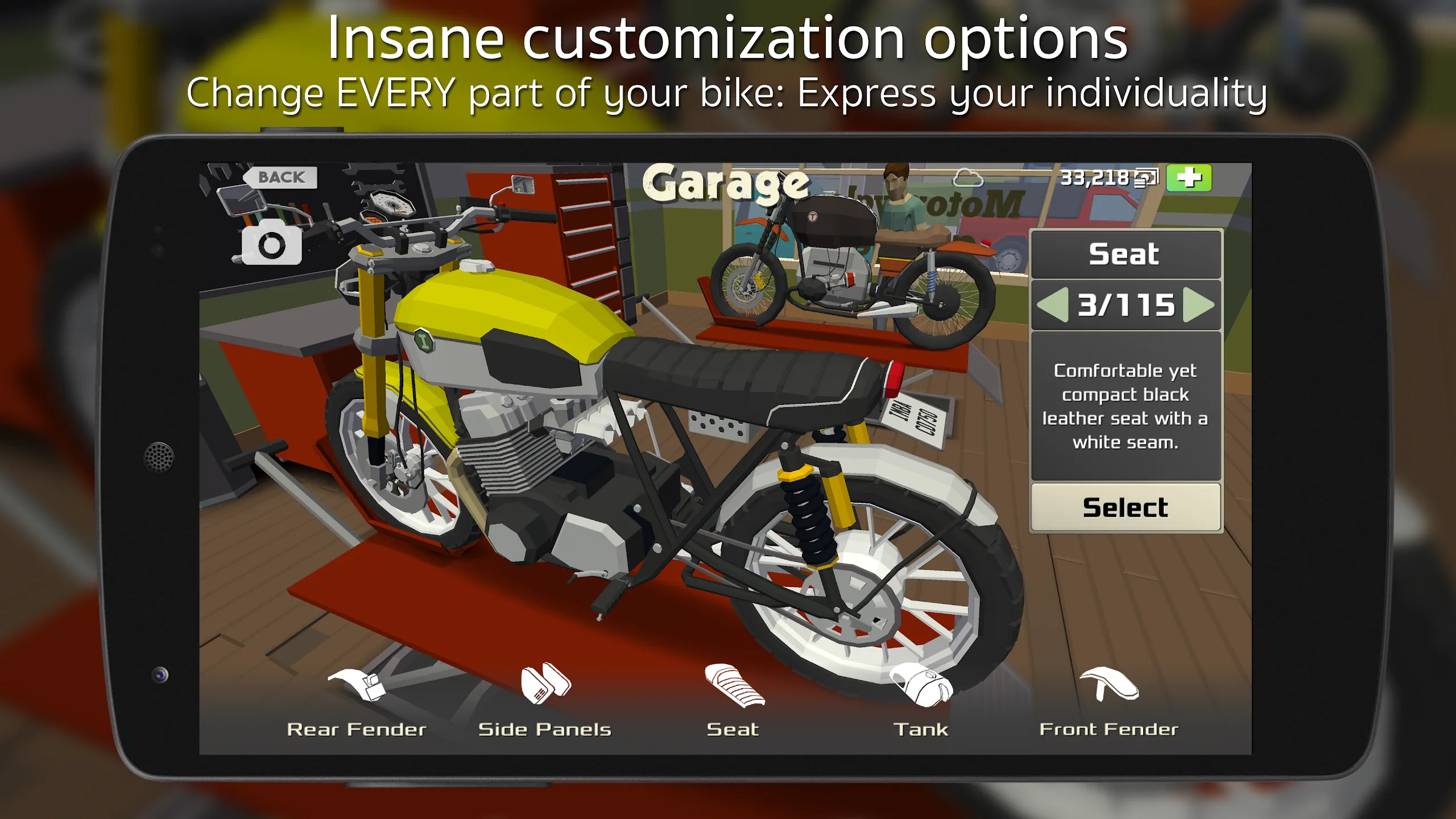 Cafe Racer v24 APK Мод (Много денег) Screenshot 2 Cafe Racer v24 APK Мод (Много денег) Screenshot 2