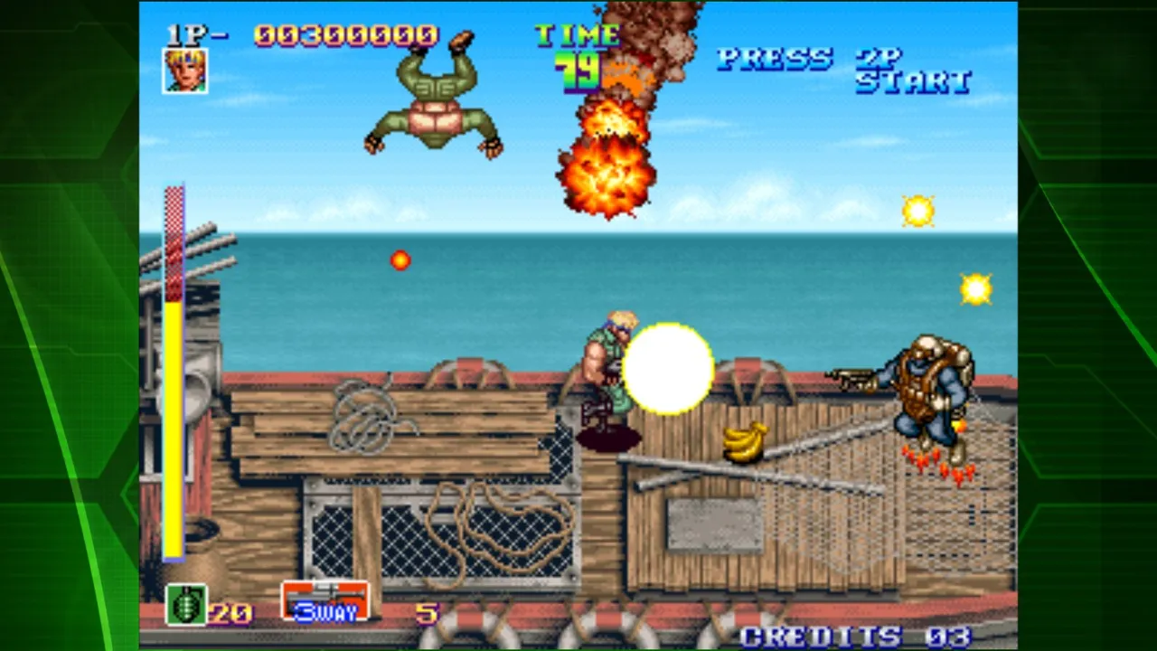 SHOCK TROOPERS ACA NEOGEO [мод: полная версия] Screenshot 4
