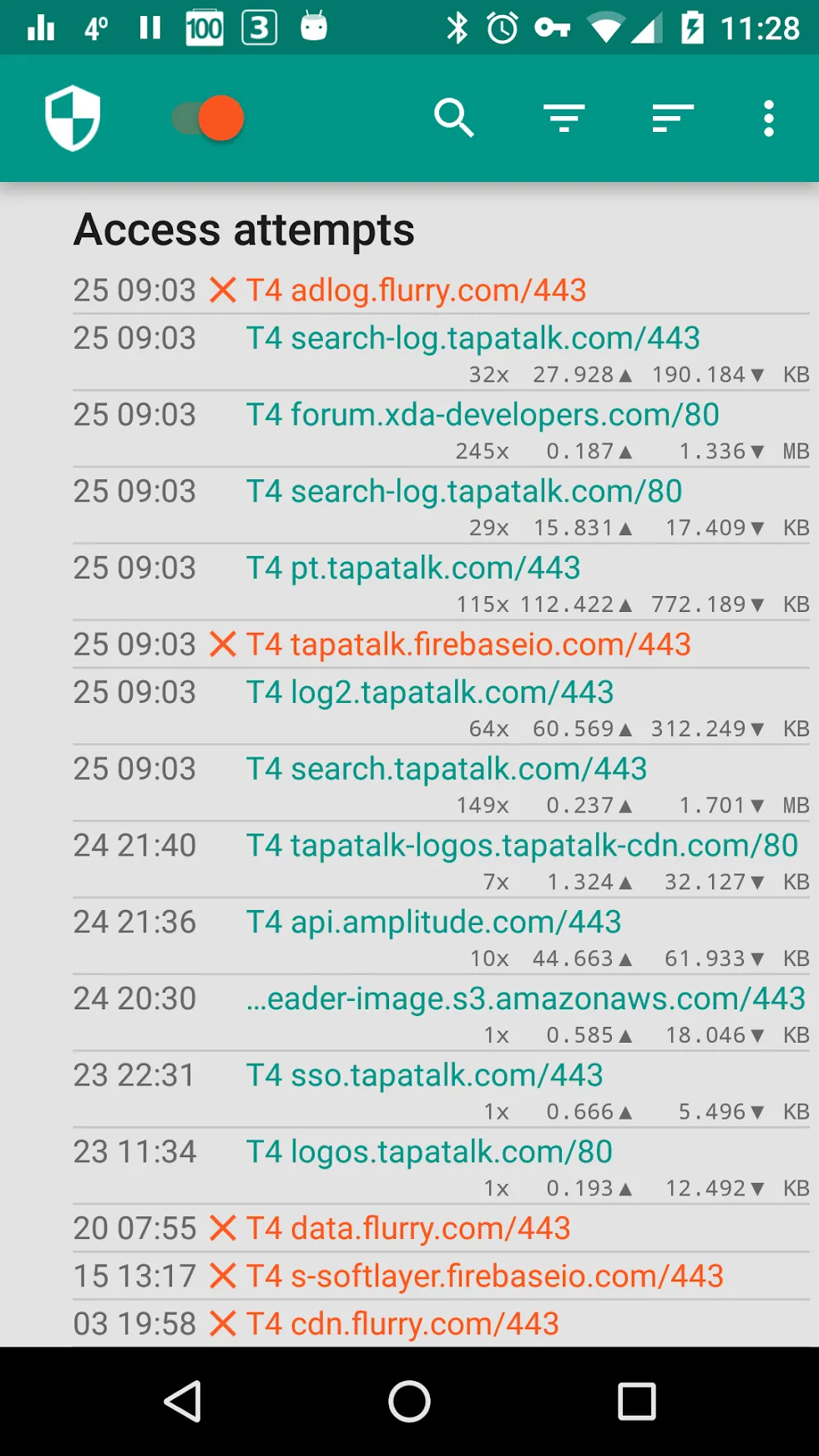 NetGuard - no-root firewall Pro [мод: всё открыто] Screenshot 3