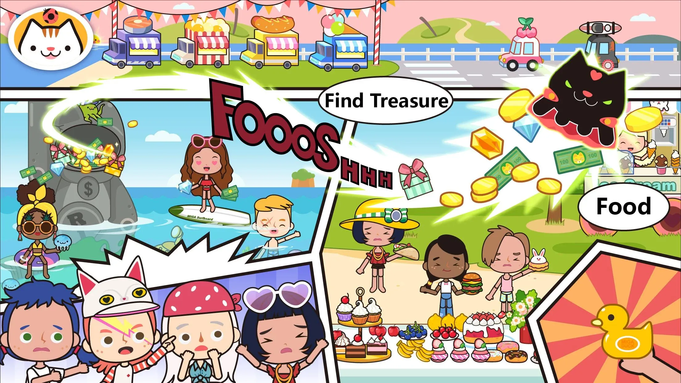 Мой город - Miga Town v1.12 APK Мод (Всё открыто) Screenshot 4
