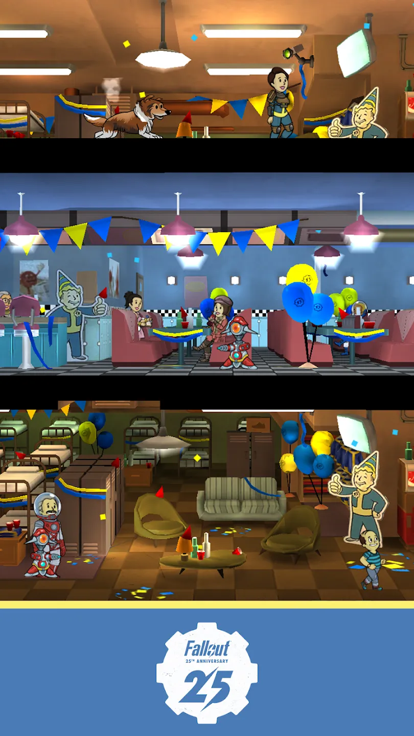 Fallout Shelter v2.3.2 APK Мод (Меню, Много денег, Скорость игры) Screenshot 1 Fallout Shelter v2.3.2 APK Мод (Меню, Много денег, Скорость игры) Screenshot 1