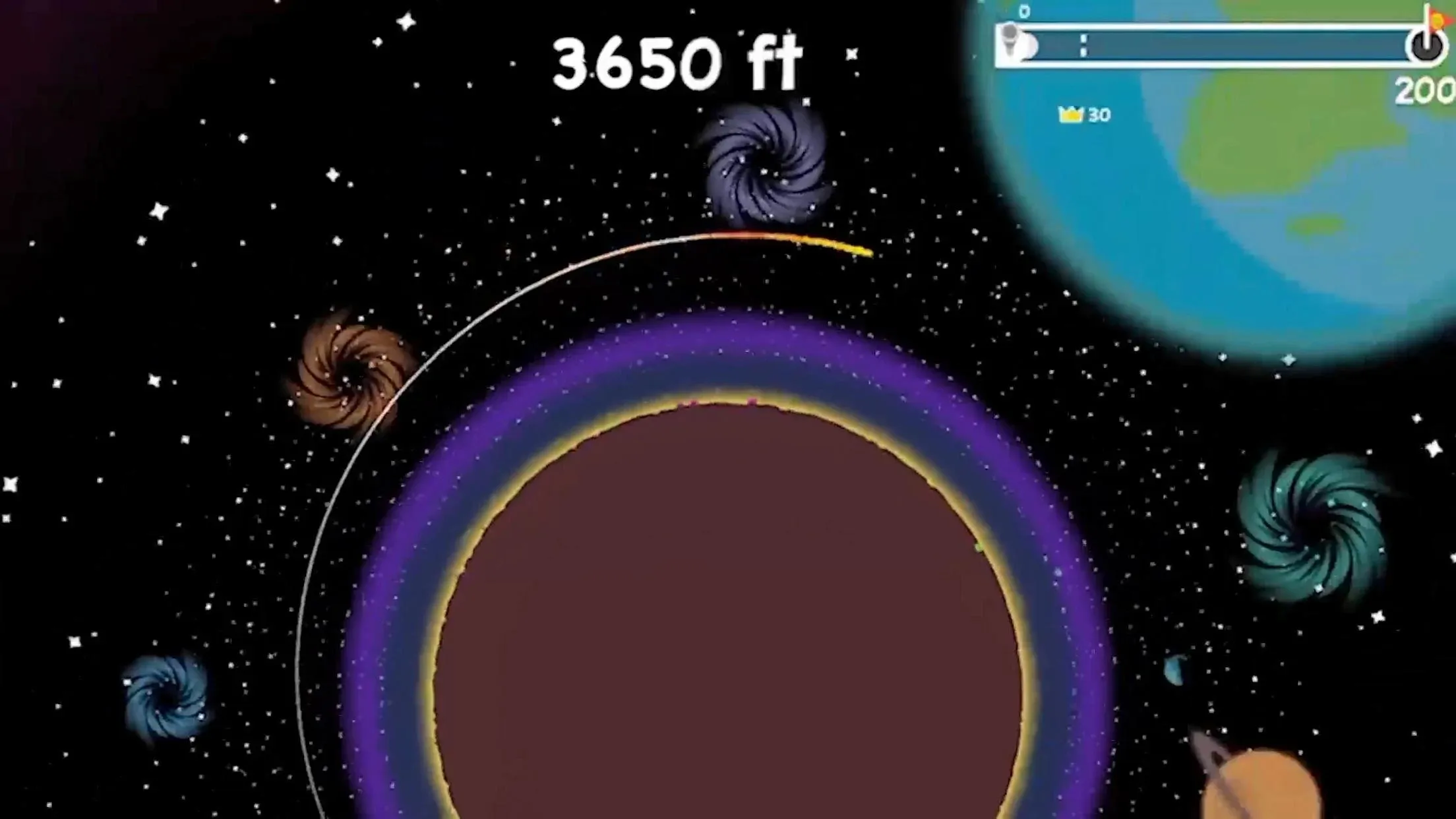 Гольф Орбита - Игры в гольф [мод: много денег] Screenshot 3