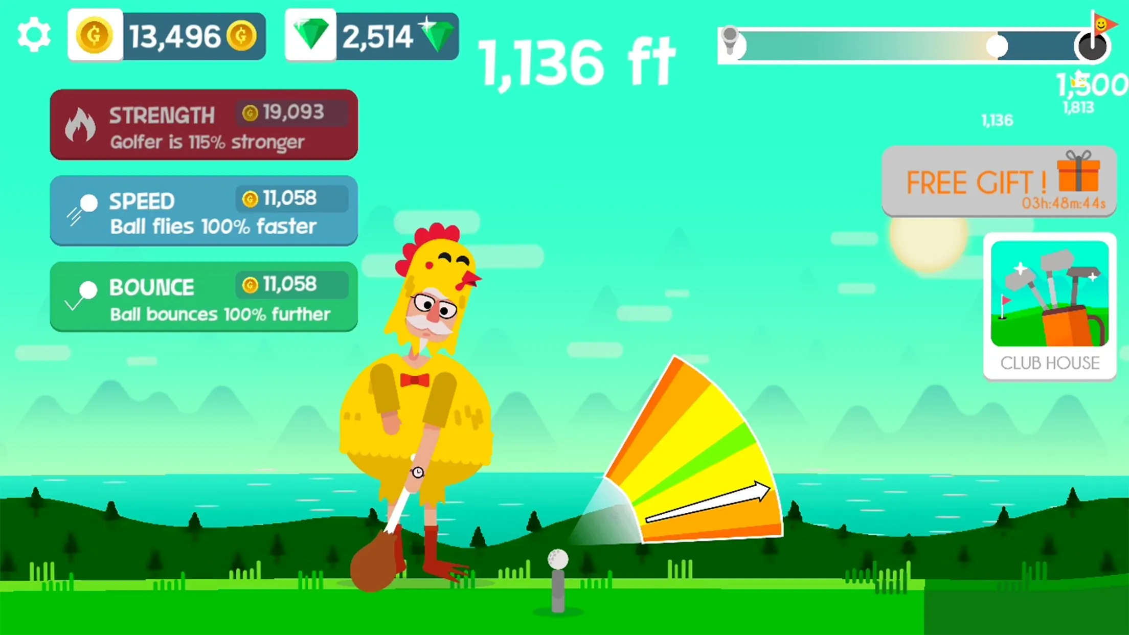 Гольф Орбита - Игры в гольф [мод: много денег] Screenshot 4