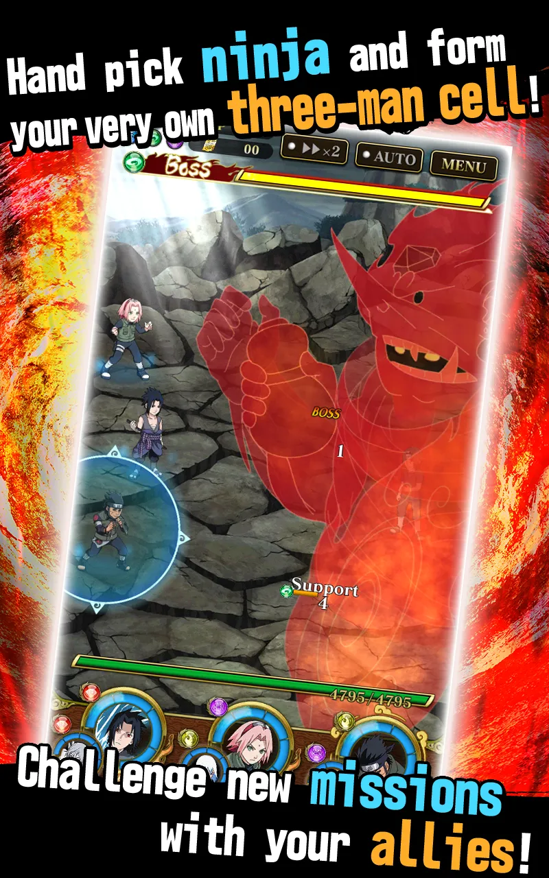Ultimate Ninja Blazing [мод: бесконечная чакра] Screenshot 5