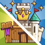 Взломанная Kingdomtopia: The Idle King [мод: много денег] на Андроид
