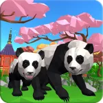 Скачать взлом Симулятор панды 3D [мод: много денег] на Андроид