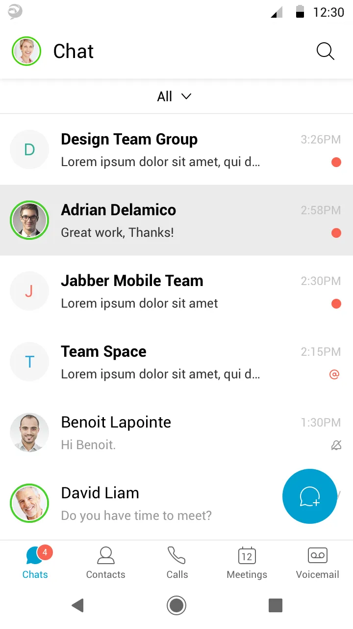 Cisco Jabber Screenshot 2