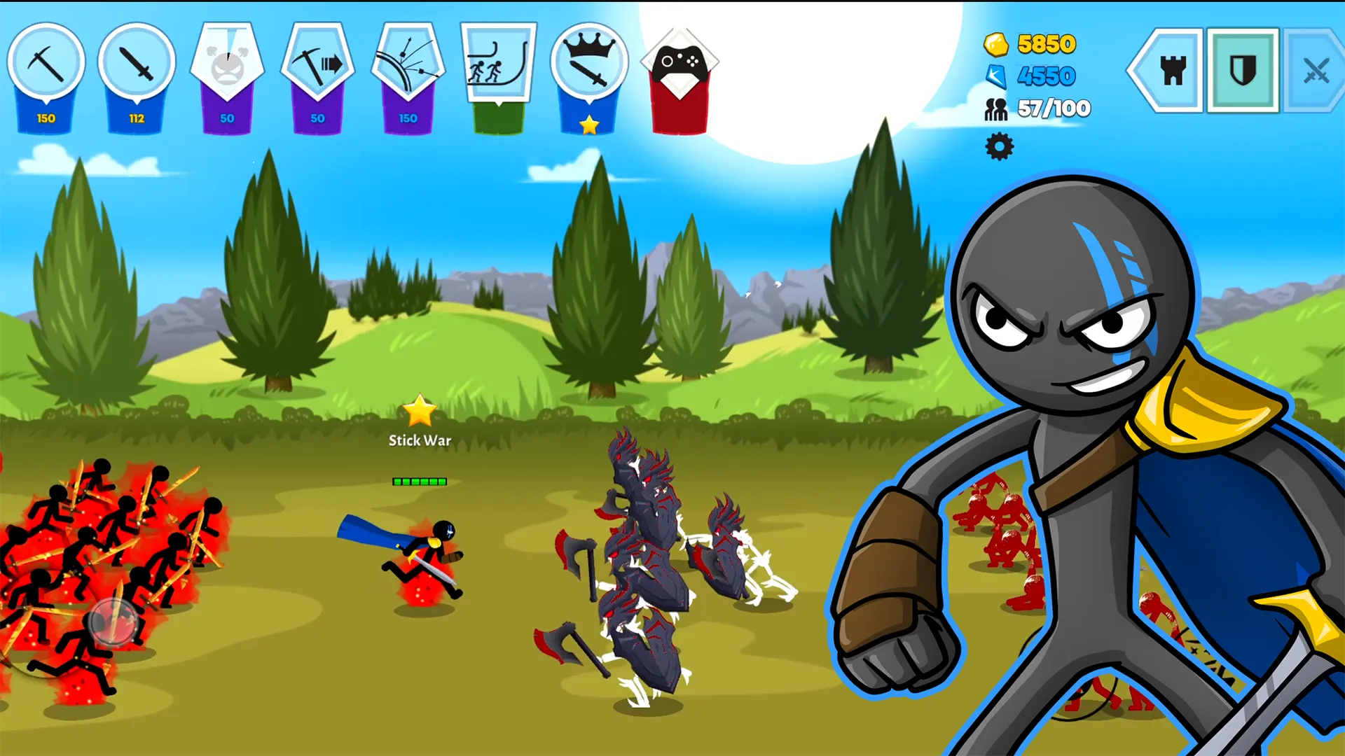 Stick War: Saga (Stick War 3) v2026.5.2752 APK Мод (Много денег) Screenshot 2 Stick War: Saga (Stick War 3) v2026.5.2752 APK Мод (Много денег) Screenshot 2