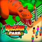 Скачать взломанную версию Dinosaur Park: Jurassic Tycoon Мод (Много денег) на Андроид