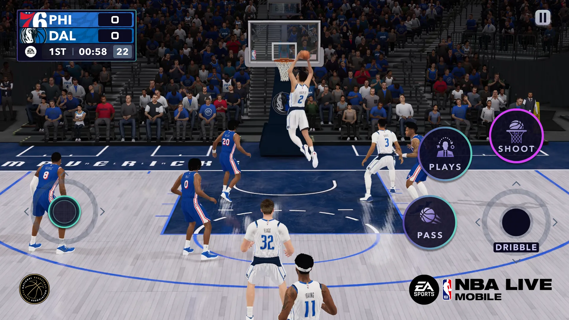EA SPORTS™ NBA LIVE Mobile v10.01.02 APK Мод (Много денег) Screenshot 1 EA SPORTS™ NBA LIVE Mobile v10.01.02 APK Мод (Много денег) Screenshot 1