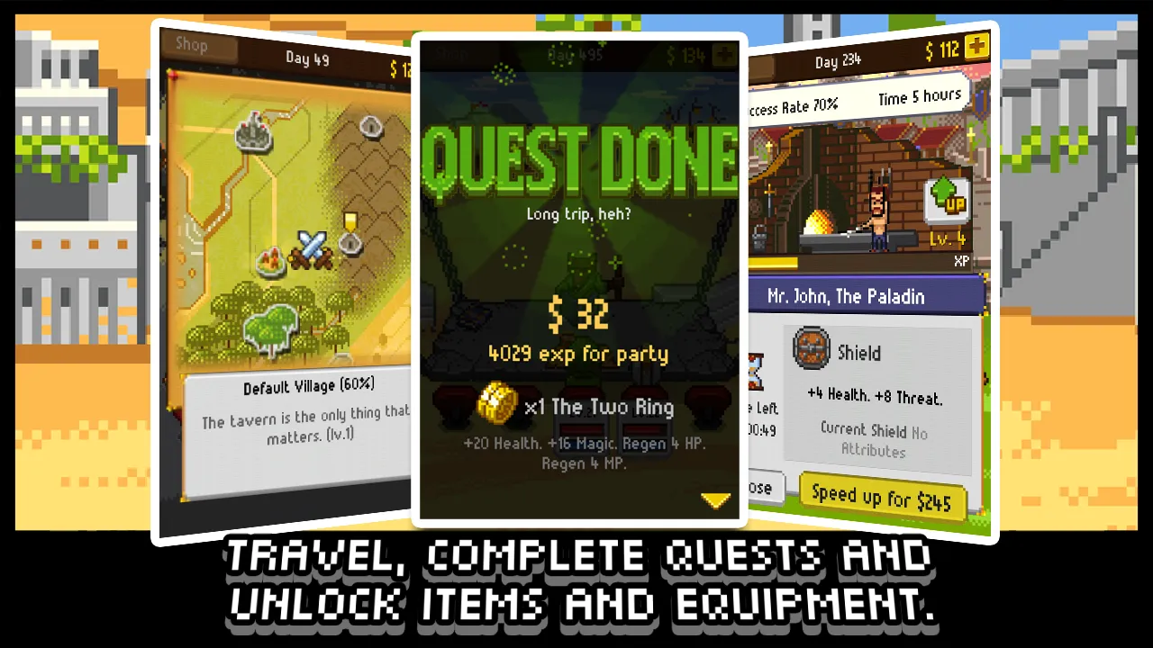 Knights of Pen & Paper +1 v2.35 APK Мод (Полная версия) Screenshot 3 Knights of Pen & Paper +1 v2.35 APK Мод (Полная версия) Screenshot 3