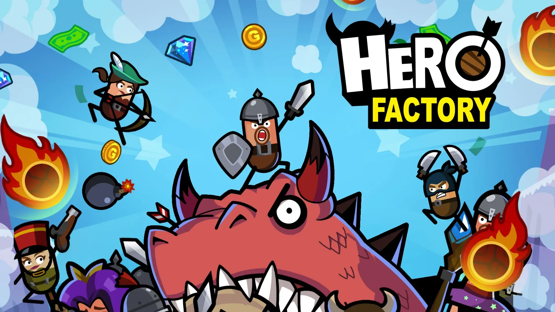 Hero Factory v3.1.41 APK Мод (Меню, Режим бога) Screenshot 3