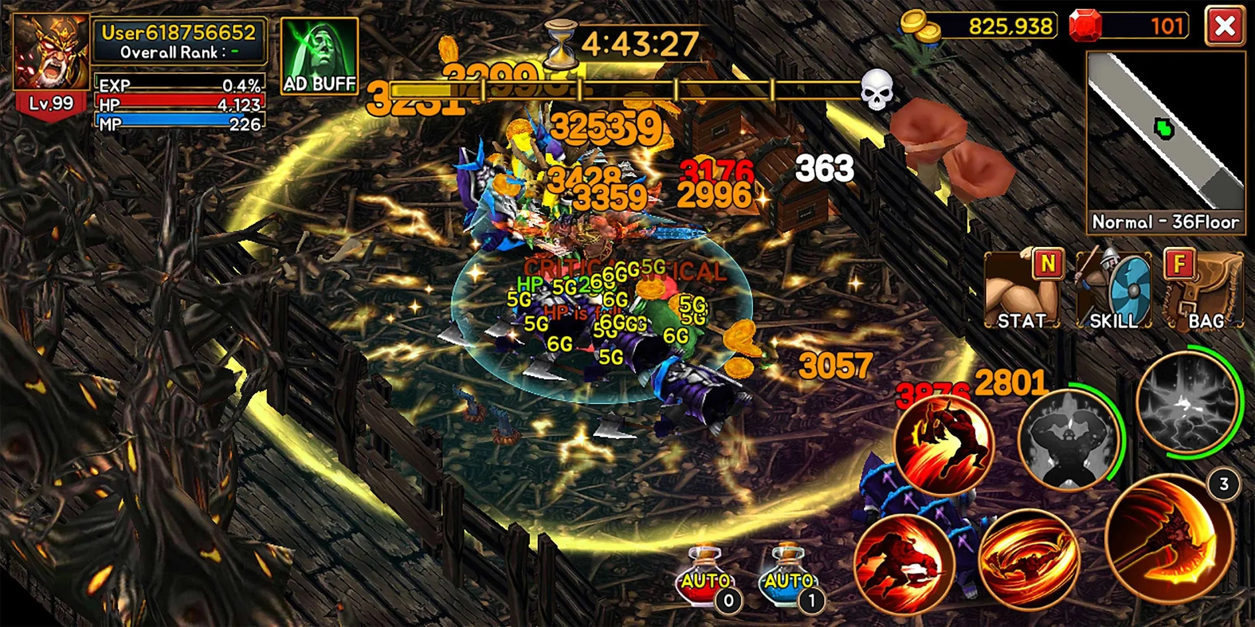 Death Dungeon : Demon Hunting RPG [мод: много денег] Screenshot 2