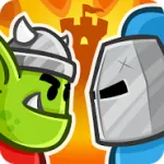 Взломанная Castle Raid 2 [мод: бесплатные апгрейды] на Андроид