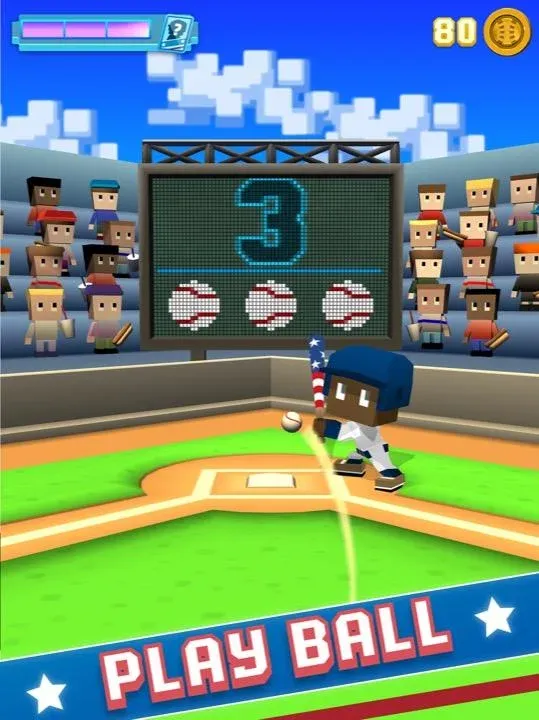Blocky Baseball v2.0_393 APK Мод (Много денег) Screenshot 1 Blocky Baseball v2.0_393 APK Мод (Много денег) Screenshot 1