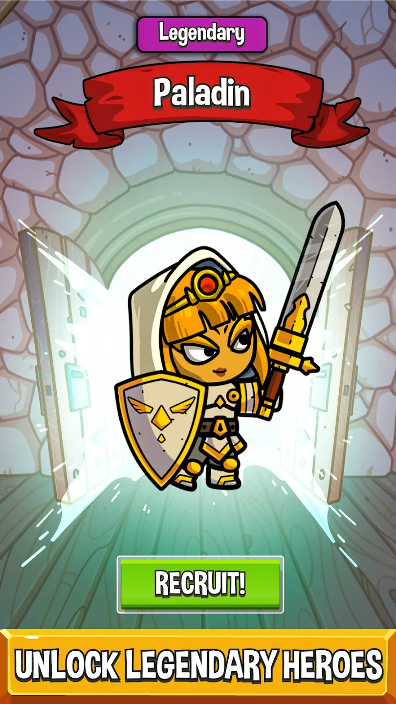Five Heroes: The King's War v7.6.12 APK Мод (Меню, Множитель урона; Режим бога, Много денег) Screenshot 3